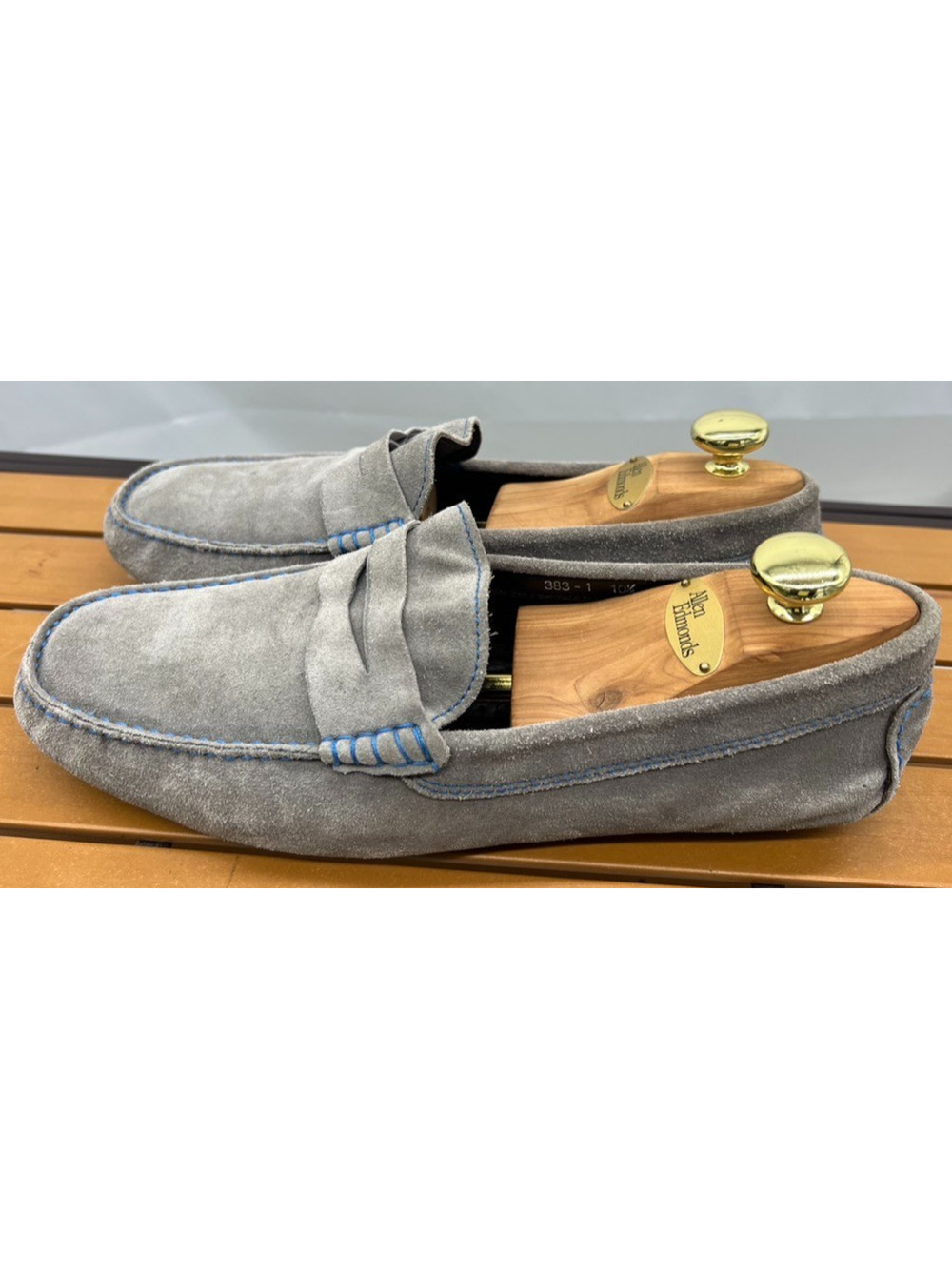 To Boot New York Men’s Gray Suede Driving Shoes Sz 10.5 Made In Italy